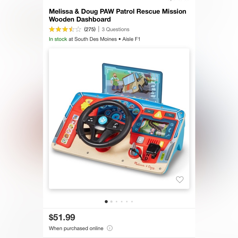 Melissa and Doug Paw Patrol Mission
